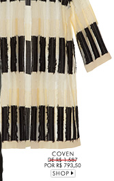 Sobretudo Garça Listrada Coven