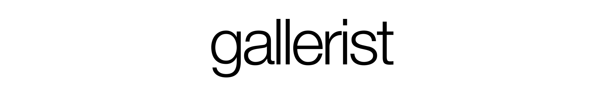 GALLERIST - Blog & Shop